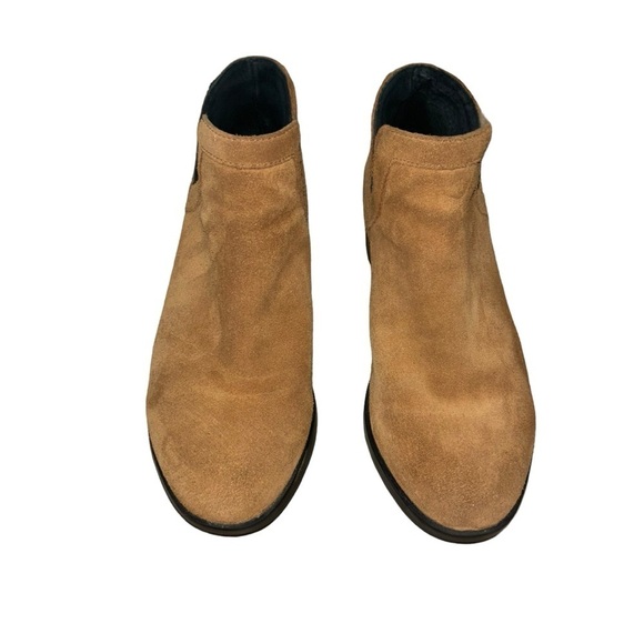 Sorel Women's Size 8  Lolla Cut-Out Ankle Booties Suede Upper Brown Bohemian - Picture 4 of 9